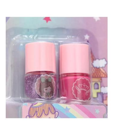 PRC A set of children's varnishes 2 colors washed off with water - Buy Online on GoSupps.com