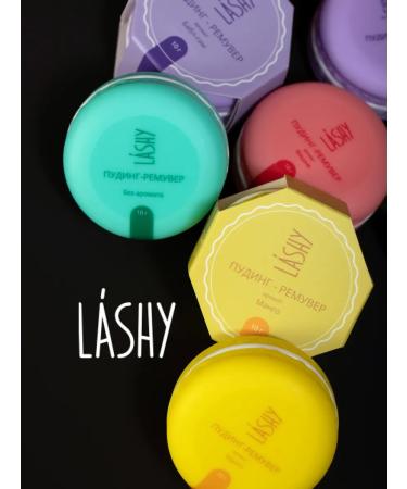 LASHY Pudding remover for eyelashes with aroma of bable 10 g - Buy Online on GoSupps.com