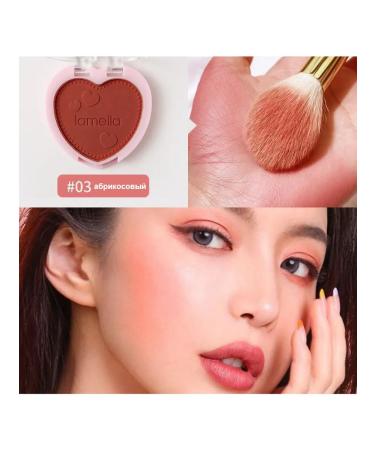Dry blush for face