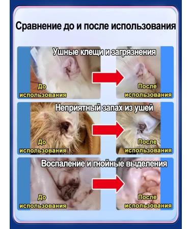 Ear drops for dogs and cats from ticks 60ml - Buy Online on GoSupps.com