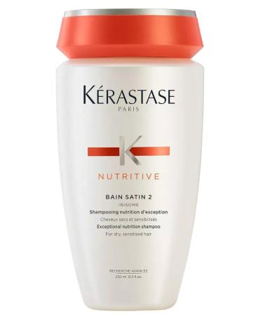 Kerastase Shampoo Drury hair Nutritive Bain Satin2 250ml - Buy Online on GoSupps.com