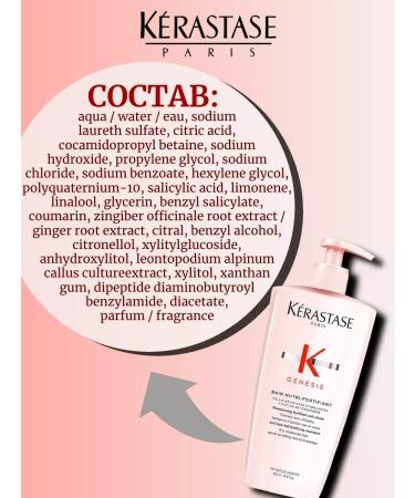 Kerastase Krasastas Genesis Nutri-Fortifant Shampoo 500 ml - Buy Online on GoSupps.com