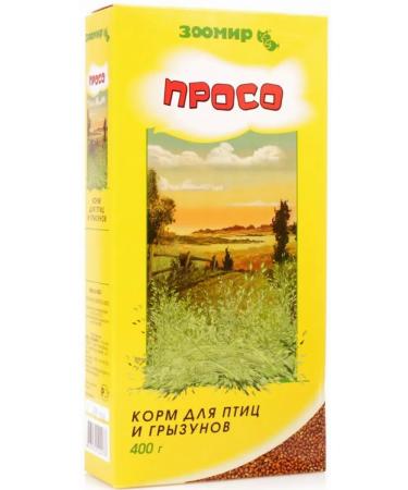 Zoomir Feed for birds and rodents of the millet 400g (a set of 6 pcs) - Buy Online on GoSupps.com