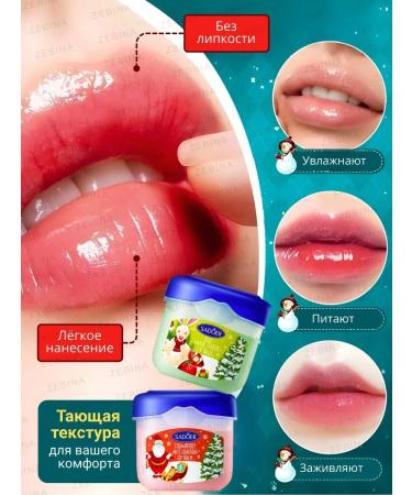 prozebina New Year's cosmetic set of lip balm 4 in 1 - Buy Online on GoSupps.com