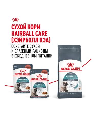 ROYAL CANIN Wet food for the output of cat wool in sauce 85 g 28 pcs - Buy Online on GoSupps.com