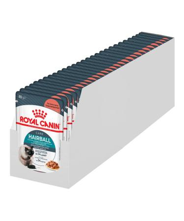 ROYAL CANIN Wet food for the output of cat wool in sauce 85 g 28 pcs - Buy Online on GoSupps.com