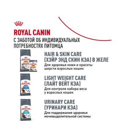 ROYAL CANIN Wet food for the output of cat wool in sauce 85 g 5 pcs - Buy Online on GoSupps.com