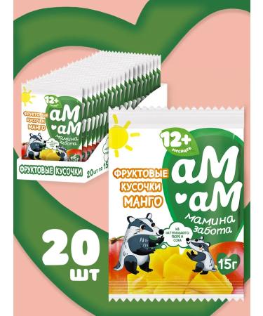 AMAM Fruit pieces for children "Mango"