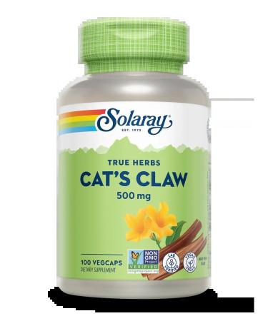 Solaray Cat's CLAW 500MG 100 capsules