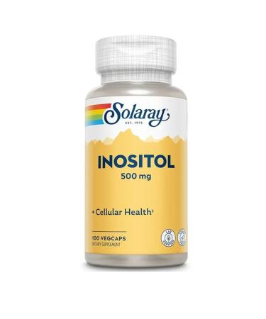 Solaray Inositol 50mg 100 capsules