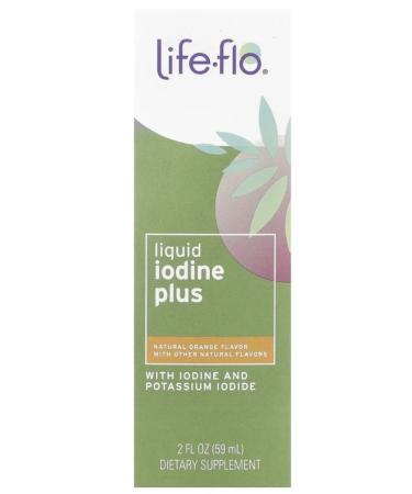 Lifeflo Liquid iDine plus liquid iodine plus 59 ml