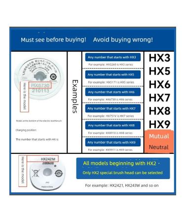 PHILIPS HX2471 nozzles for the HX2 4 pcs