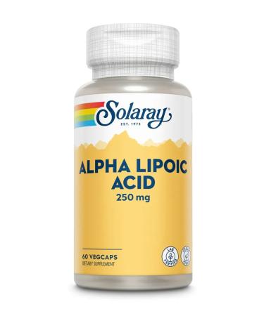 Solaray Alpha Lipoic Acid 250MG 60 capsules