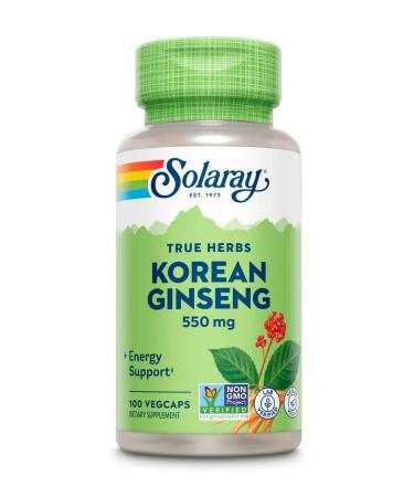Solaray Korean Ginseg 550MG 50 capsules