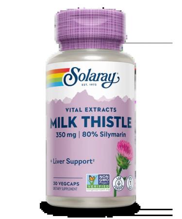 Solaray Milk Thistle 350MG 30 Karsul