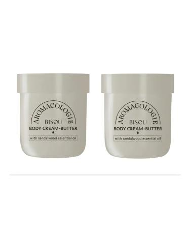 Bisou Cream-Batter for Body with sandalwood oil 2 pcs 200 ml