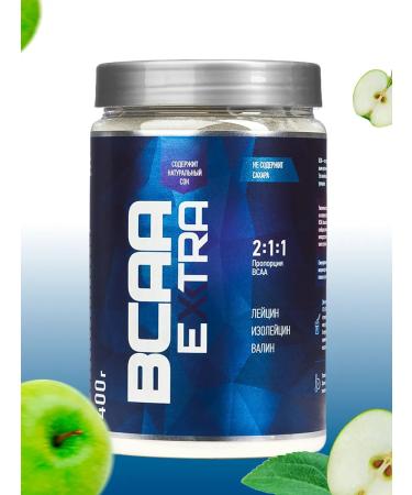 Rline Amino acids BCAA 2 1 1 in powder 400g apple - Buy Online on GoSupps.com