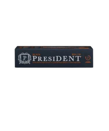 President Toothpaste Black 50 ml 2 pcs - Buy Online on GoSupps.com