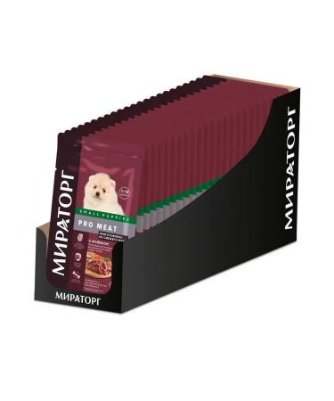 Miratorg Spiders for small breed puppies 24 pcs 85 g - Buy Online on GoSupps.com
