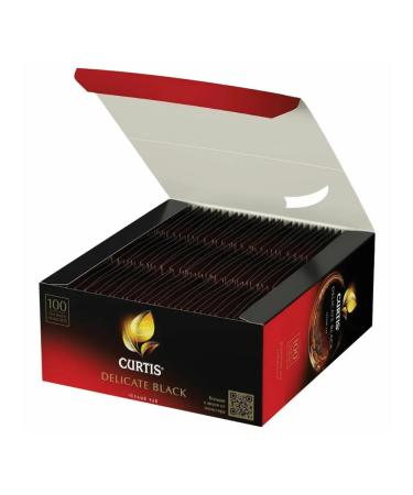 Curtis Tea Cate Black Black 100 bags in envelopes 1.7 g 101 - Buy Online on GoSupps.com