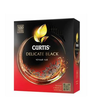 Curtis Tea Cate Black Black 100 bags in envelopes 1.7 g 101 - Buy Online on GoSupps.com