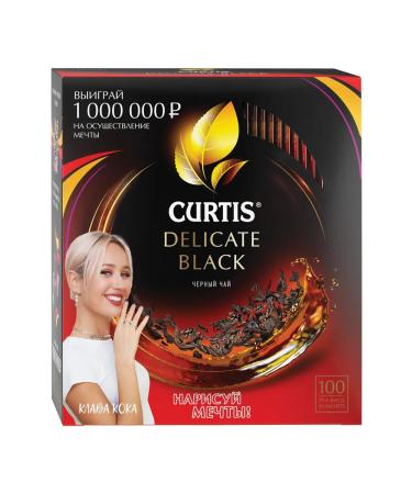 Curtis Tea Cate Black Black 100 bags in envelopes 1.7 g 101 - Buy Online on GoSupps.com