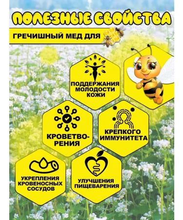 Honey from a personal apiary Set of buckwheat honey 1100 g and propolis water spray 50 ml - Buy Online on GoSupps.com