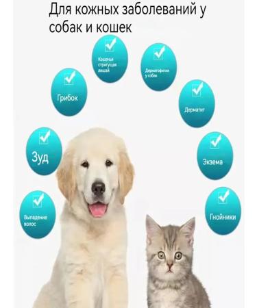 Spray for the treatment of skin diseases in cats and dogs - Buy Online on GoSupps.com