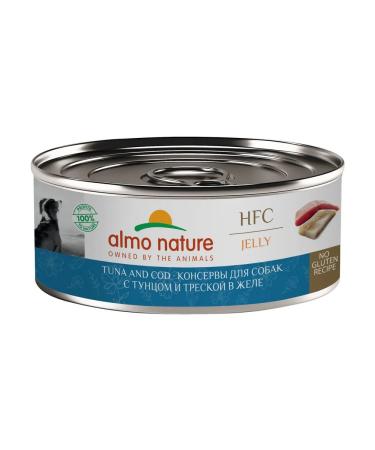 Almo Nature canned food Feed for dogs with tuna and cod 12 pcs x 100 g