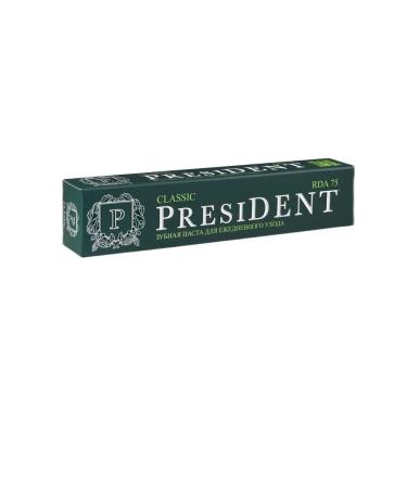 President Toothpaste classic 75 ml 2 pcs - Buy Online on GoSupps.com