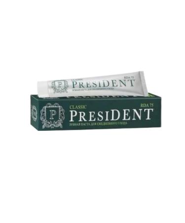 President Toothpaste classic 75 ml 2 pcs - Buy Online on GoSupps.com