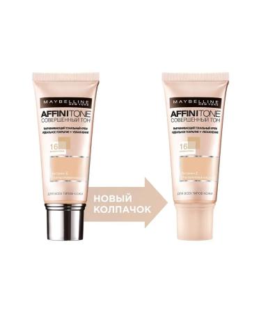 Maybelline New York Affinitone tonal cream No. 16 vanilla pink - Buy Online on GoSupps.com