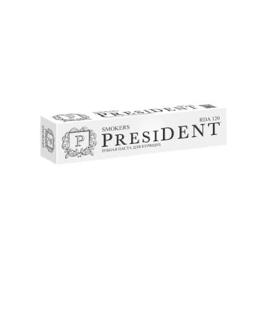 President Toothpaste smokers 75 ml 2 pcs - Buy Online on GoSupps.com
