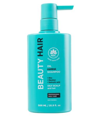 NSC Shampoo for oily scalp of the head and hair of Korea 500ml - Buy Online on GoSupps.com