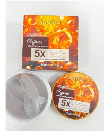 Paths for the eyes from edema and bags with collagen 80 pcs - Buy Online on GoSupps.com