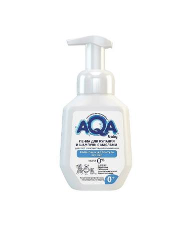 Aqa baby Foam for bathing and shampoo