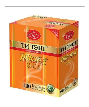 Ti Tang Tea TEA Tang HillCrest Combed Clime Golden Black 100 PAK