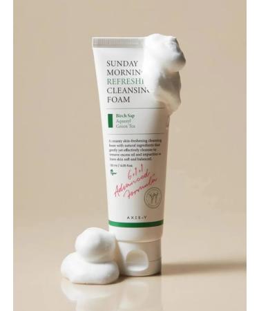 AXISY Face Feet Sunday Morning Refreshing Cleansing Foam - Buy Online on GoSupps.com