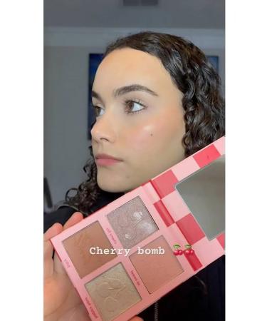 CIATE LONDON Palette of blush and highlighter Cherry Bomb - Buy Online on GoSupps.com