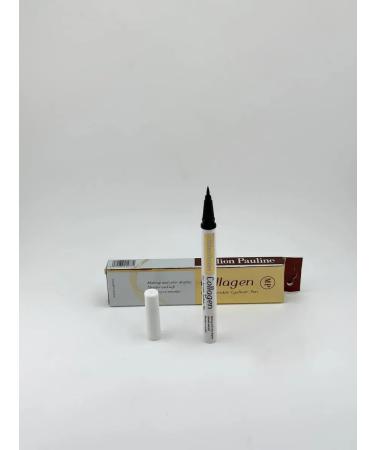 Millanova Eyeling Flomaster for the eyes is black waterproof with collagen - Buy Online on GoSupps.com