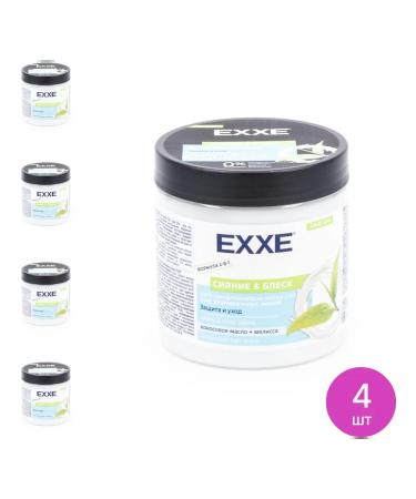 Exxe Hair mask radiance and shine restoring 500ml 4 pcs