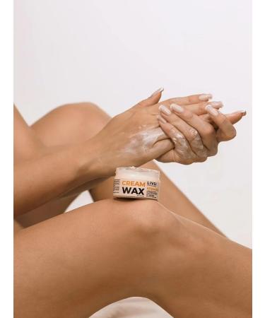 LIVSI Cream-wax from cracks for dry skin souffle paraffin for arms - Buy Online on GoSupps.com