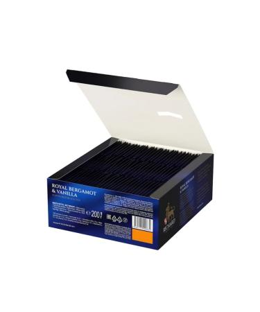 Richard Black tea Royal Bergamot & Vanilla 100 bags - Buy Online on GoSupps.com