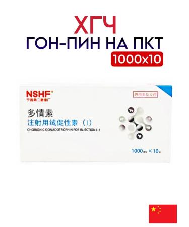 Testosterone boosters HCG Gon-pin 1000 x 10 on PCT Gonadotropin chorionic