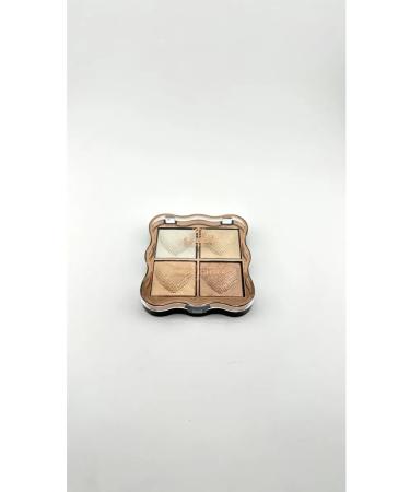 PNA Palette of highlighters for facial makeup and eye 4 shade - Buy Online on GoSupps.com