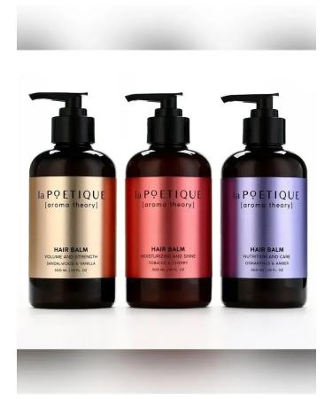 laPOETIQUE Hair balm with amber and osmantus 300 ml - Buy Online on GoSupps.com