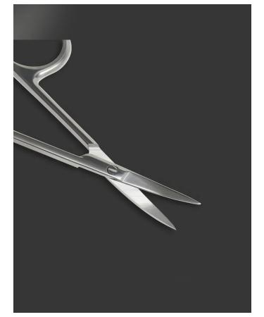 Queen fair Professional manicure scissors for cuticle - Buy Online on GoSupps.com