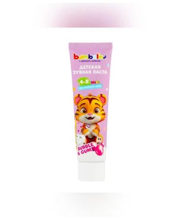 Bambolina Toothpaste for children with banana and strawberries - Buy Online on GoSupps.com