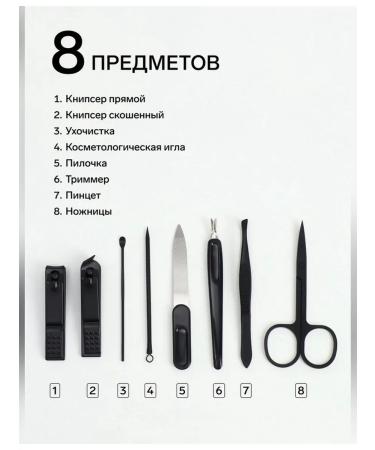 Queen fair Set of manicure Christian 8 items - Buy Online on GoSupps.com