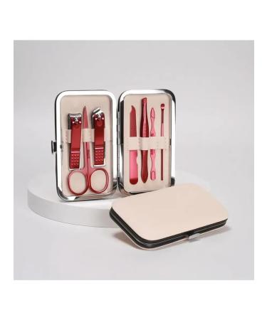 Queen fair Stylish manicure set in a beige case - Buy Online on GoSupps.com